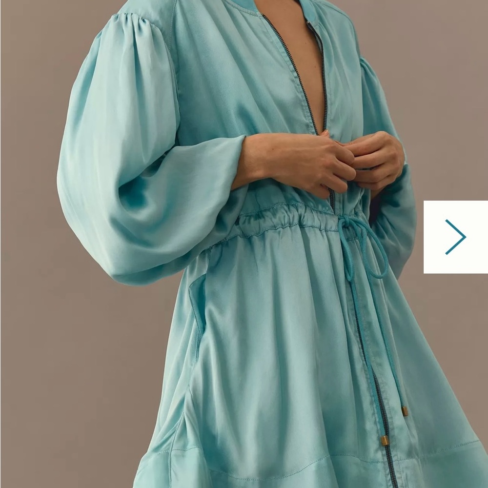 Anthropologie/Love The Label Mini Utility Dress - Picture 2 of 11